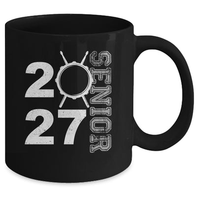 Drum Player Senior Class Of 2027 Marching Band Student Mug | siriusteestore
