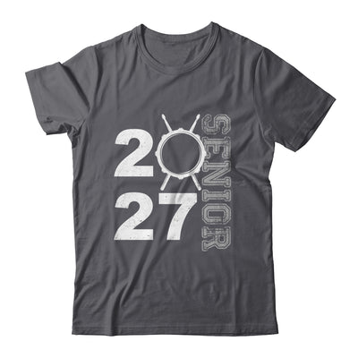 Drum Player Senior Class Of 2027 Marching Band Student Shirt & Hoodie | siriusteestore
