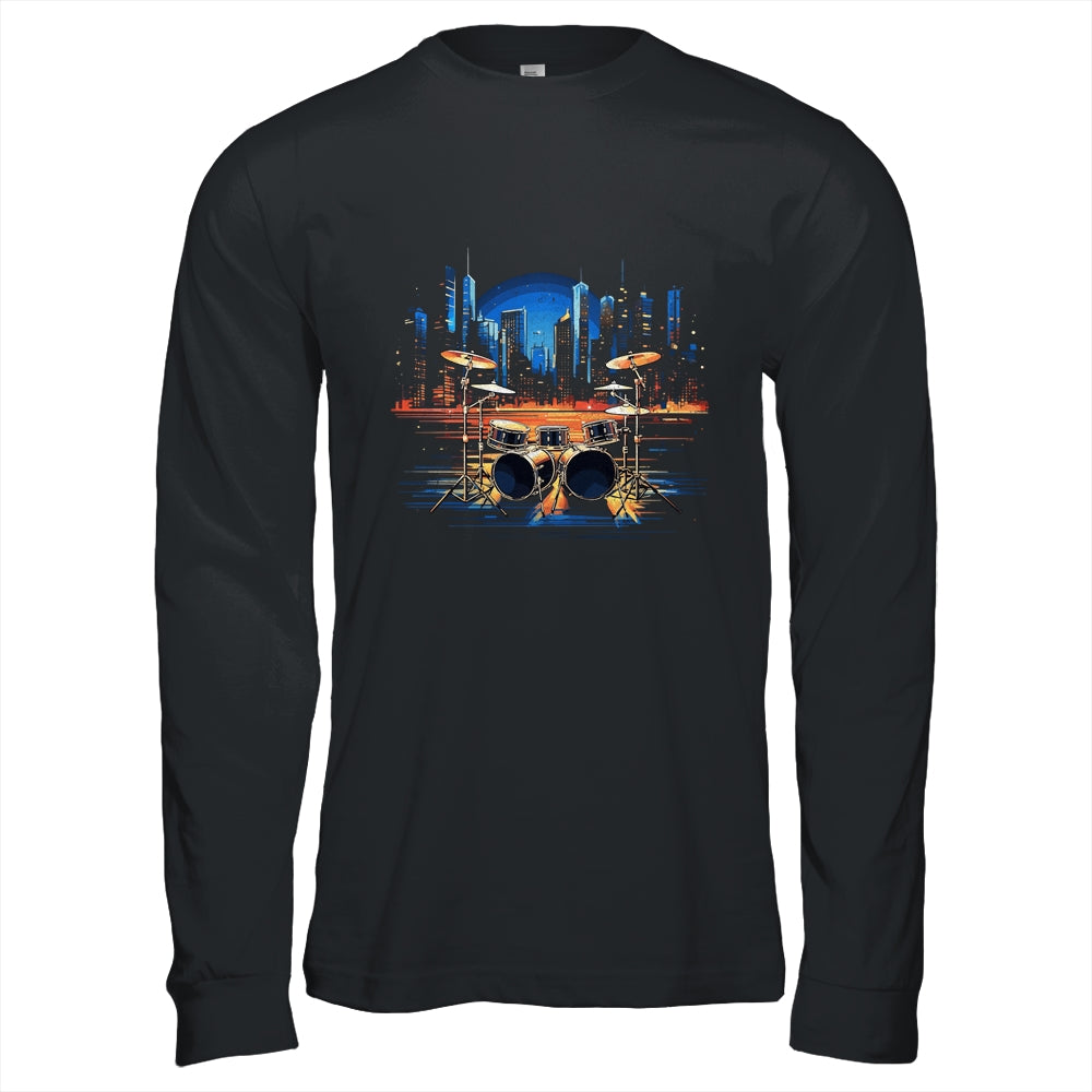 Drumset Drum Kit Music Drummer Drumming Drummer Band Shirt & Hoodie | siriusteestore
