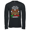 Due To Inflation This Is My Funny Halloween Costume Shirt & Hoodie | siriusteestore