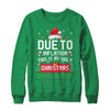 Due To Inflation This Is My Ugly Christmas Funny Men Women Shirt & Sweatshirt | siriusteestore