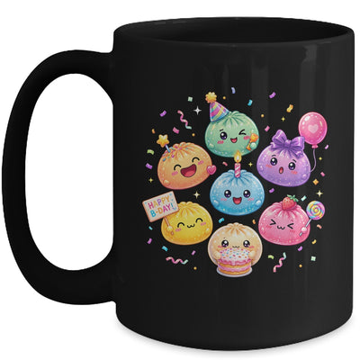 Dumpling Birthday Party Cute Dumplings Squishy Kids Girls Mug | siriusteestore
