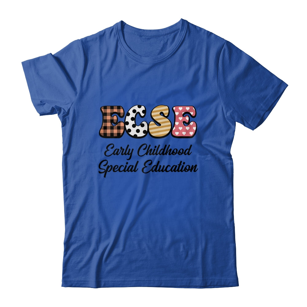ECSE Early Childhood Special Education Back To School Shirt & Hoodie | siriusteestore