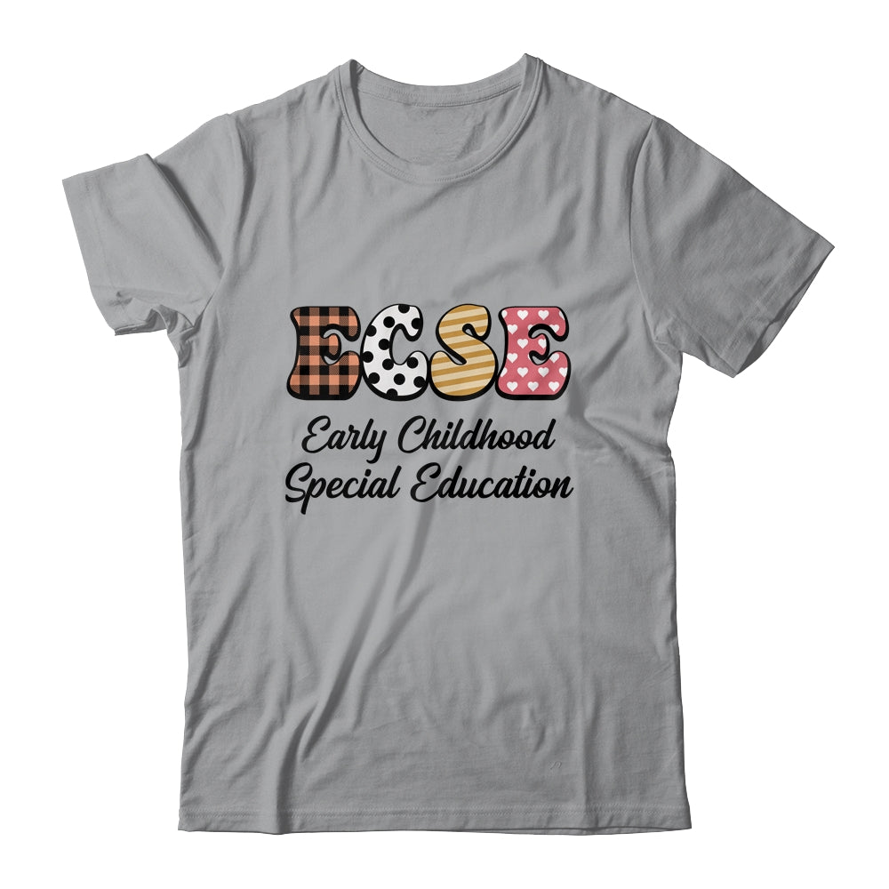 ECSE Early Childhood Special Education Back To School Shirt & Hoodie | siriusteestore