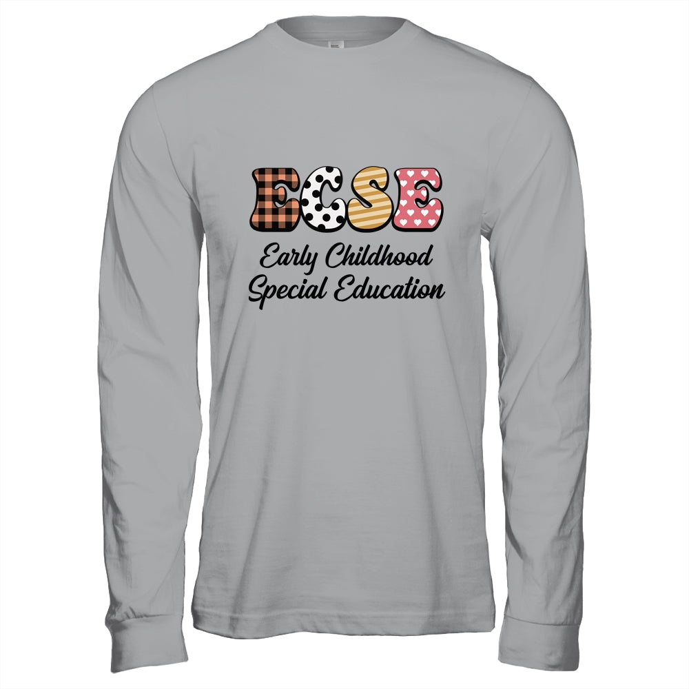 ECSE Early Childhood Special Education Back To School Shirt & Hoodie | siriusteestore