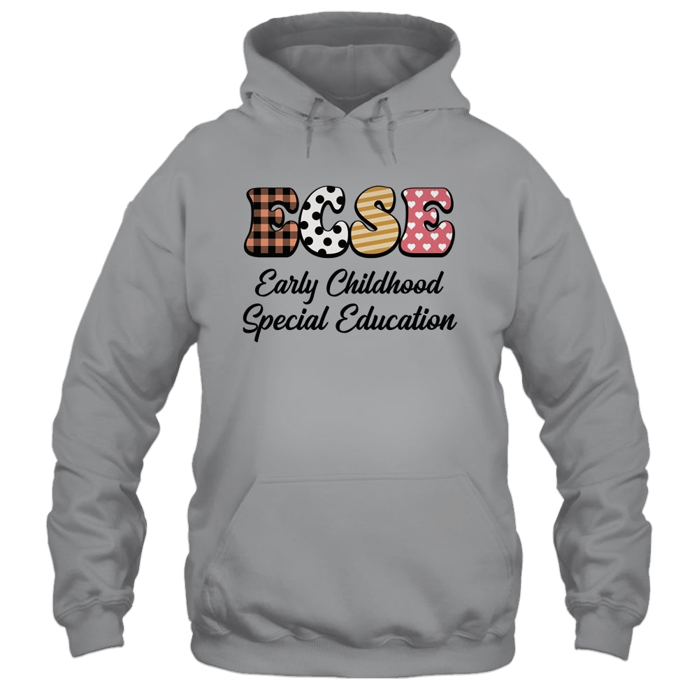 ECSE Early Childhood Special Education Back To School Shirt & Hoodie | siriusteestore