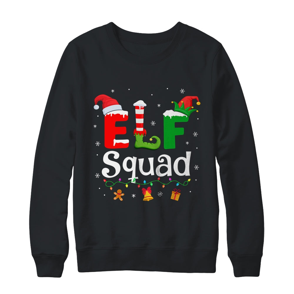 ELF Family Christmas Matching Family Xmas Elf Squad Shirt & Sweatshirt | siriusteestore