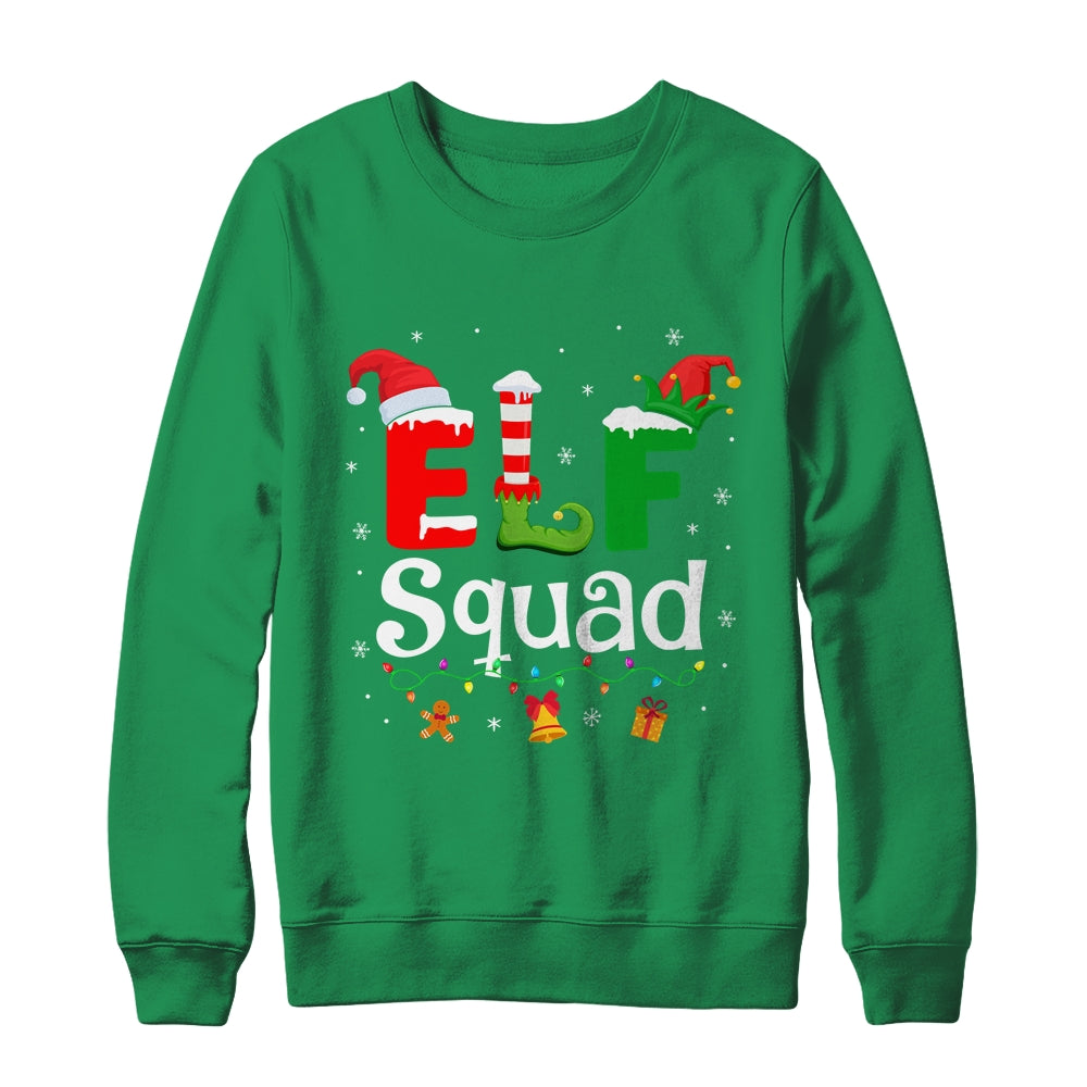 ELF Family Christmas Matching Family Xmas Elf Squad Shirt & Sweatshirt | siriusteestore