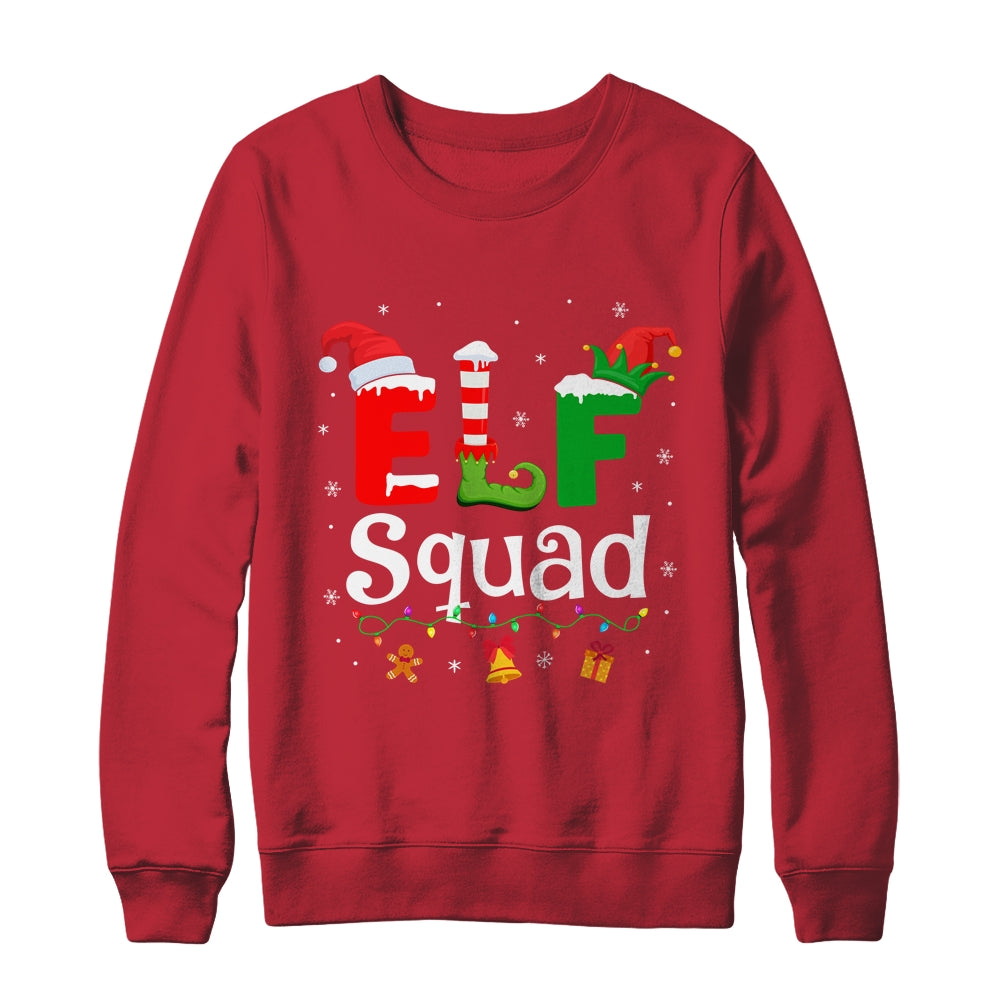 ELF Family Christmas Matching Family Xmas Elf Squad Shirt & Sweatshirt | siriusteestore