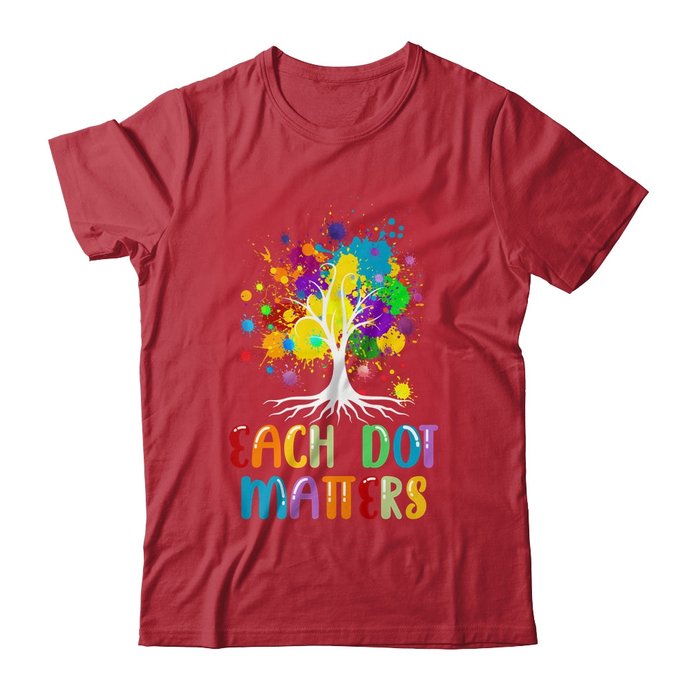 Each Dot Matters Colorful Polka Dot Unity Tree Shirt & Hoodie | siriusteestore