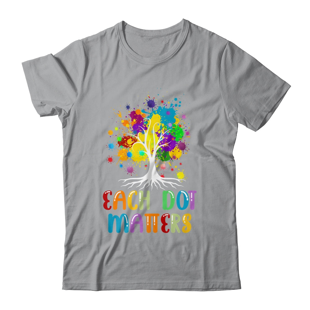 Each Dot Matters Colorful Polka Dot Unity Tree Shirt & Hoodie | siriusteestore