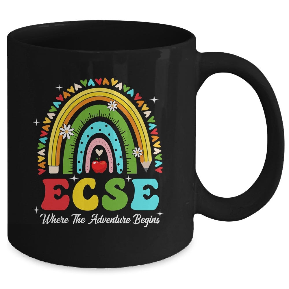 Early Childhood Special Education SPED ECSE Crew Groovy Cute Mug | siriusteestore