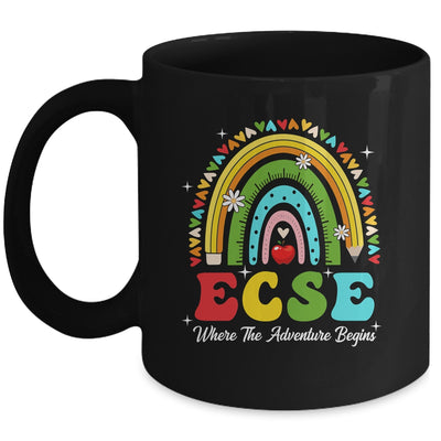 Early Childhood Special Education SPED ECSE Crew Groovy Cute Mug | siriusteestore
