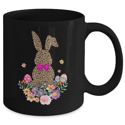 Easter Bunny Leopard Plaid Buffalo Rabbit Easter Day Mug | siriusteestore