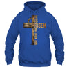 Easter Cross He Is Risen Jesus Christian Men Women Kids Shirt & Hoodie | siriusteestore