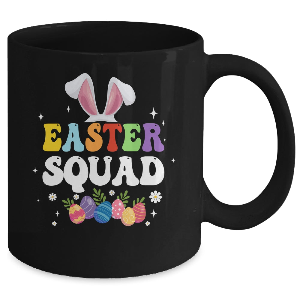 Easter Squad Family Matching Bunny Ears Egg Hunting Mug | siriusteestore