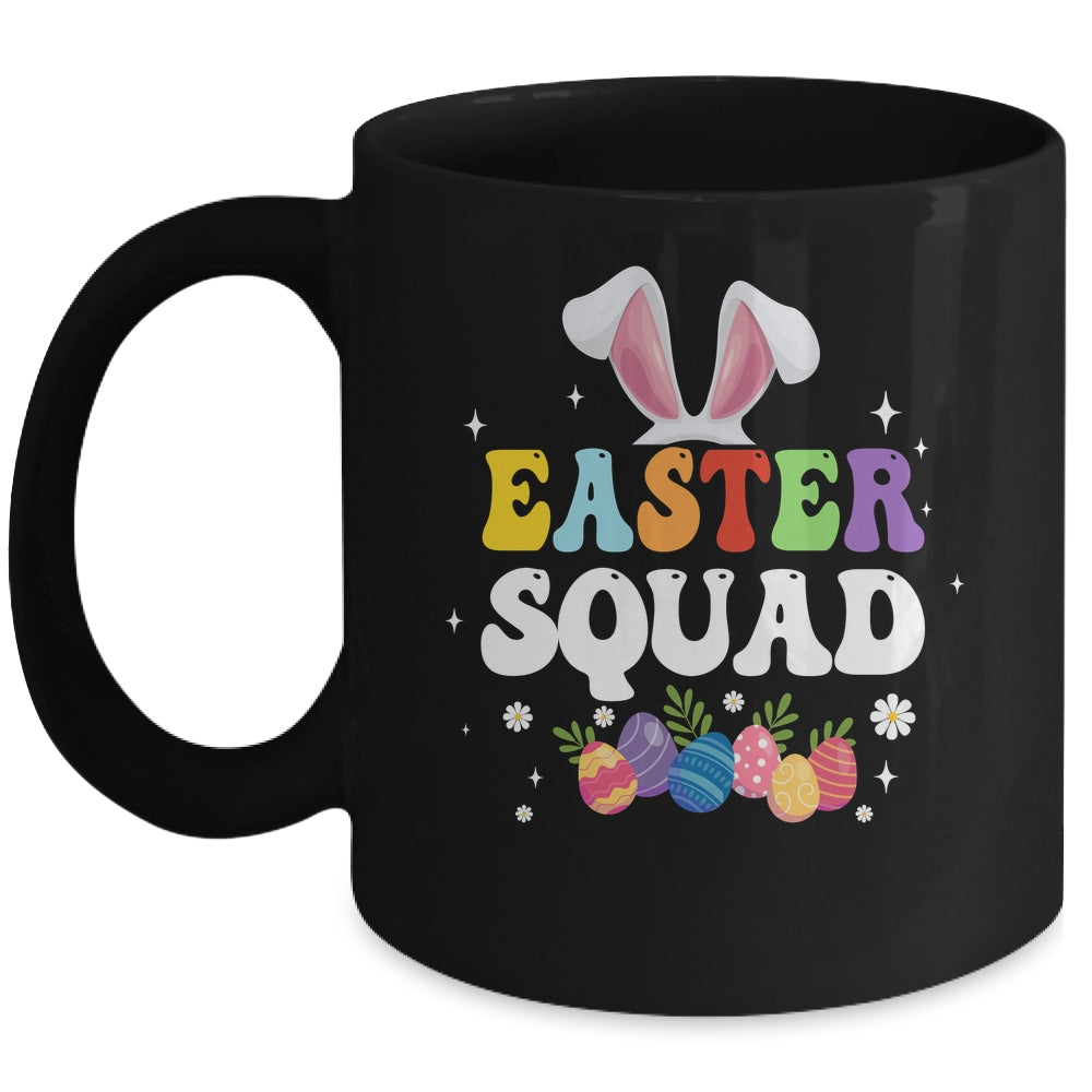 Easter Squad Family Matching Bunny Ears Egg Hunting Mug | siriusteestore