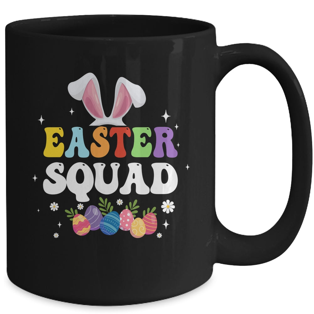 Easter Squad Family Matching Bunny Ears Egg Hunting Mug | siriusteestore