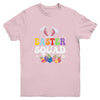 Easter Squad Family Matching Bunny Ears Egg Hunting Youth Shirt | siriusteestore