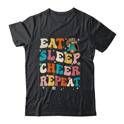 Eat Sleep Cheer Repeat Cheerleader Cheerleading Women Girls Shirt & Tank Top | siriusteestore