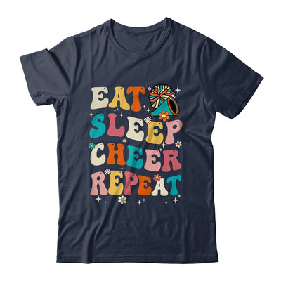 Eat Sleep Cheer Repeat Cheerleader Cheerleading Women Girls Shirt & Tank Top | siriusteestore