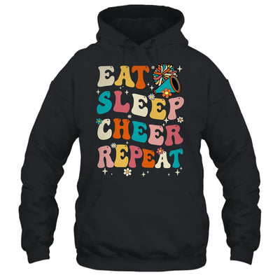 Eat Sleep Cheer Repeat Cheerleader Cheerleading Women Girls Shirt & Tank Top | siriusteestore
