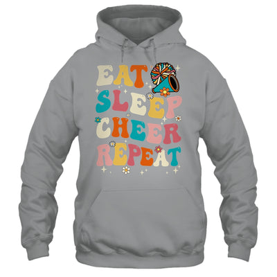 Eat Sleep Cheer Repeat Cheerleader Cheerleading Women Girls Shirt & Tank Top | siriusteestore