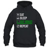 Eat Sleep Cut Grass Landscaping Funny Lawn Mowing Lawn Mower Shirt & Tank Top | siriusteestore