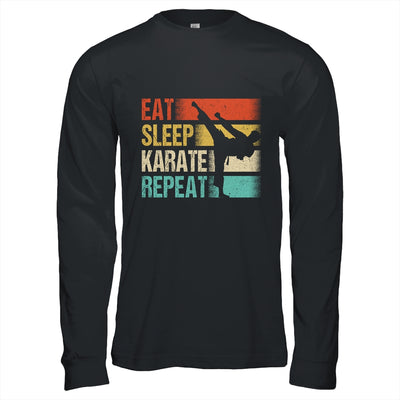 Eat Sleep Karate Repeat Karate For Men Women Vintage Shirt & Hoodie | siriusteestore