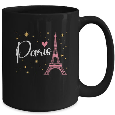 Eiffel Tower Paris Girls Guys Travel Holiday France Souvenir Mug | siriusteestore