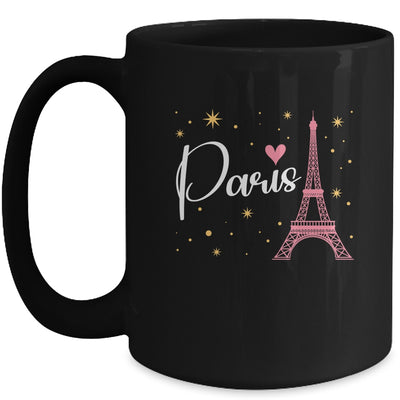 Eiffel Tower Paris Girls Guys Travel Holiday France Souvenir Mug | siriusteestore