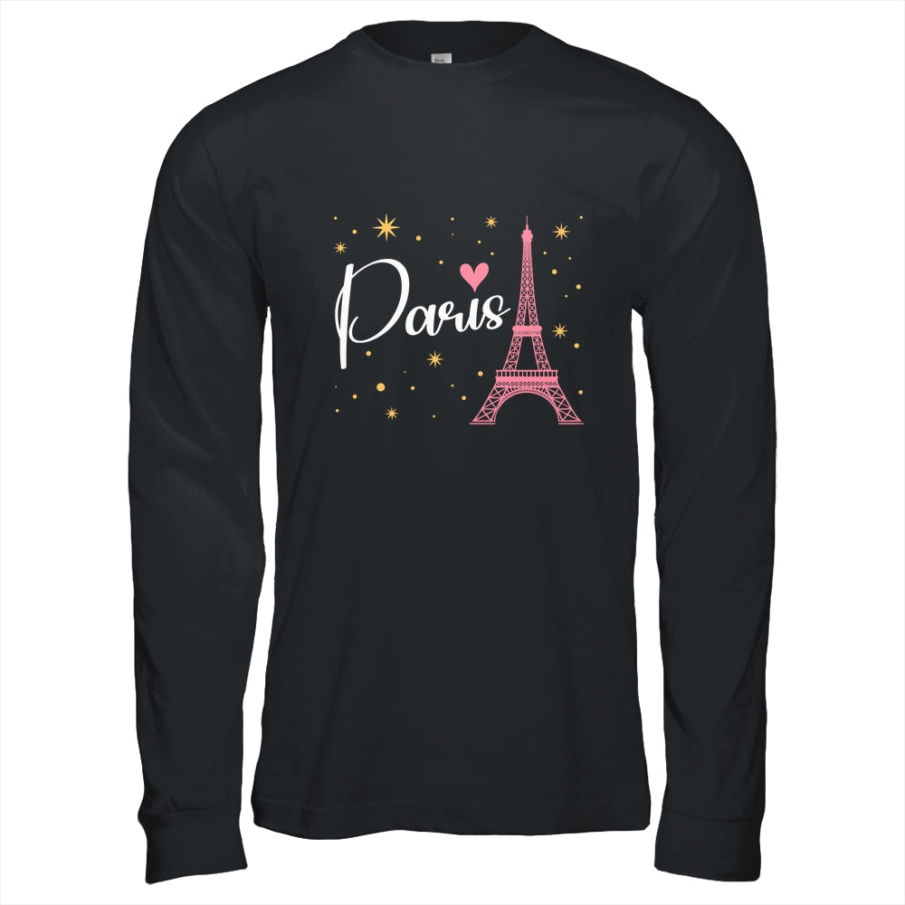 Eiffel Tower Paris Girls Guys Travel Holiday France Souvenir Shirt & Hoodie | siriusteestore