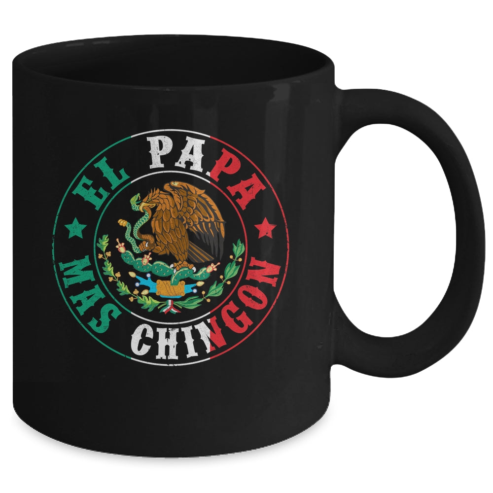 El Papa Mas Chingon Dia Del Padre Mexican Dad Father's Day Mug | siriusteestore