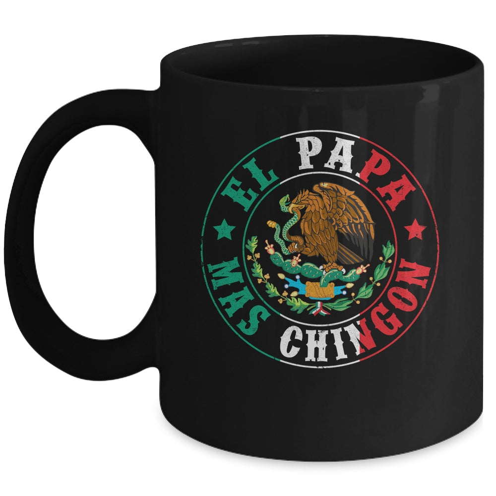 El Papa Mas Chingon Dia Del Padre Mexican Dad Father's Day Mug | siriusteestore
