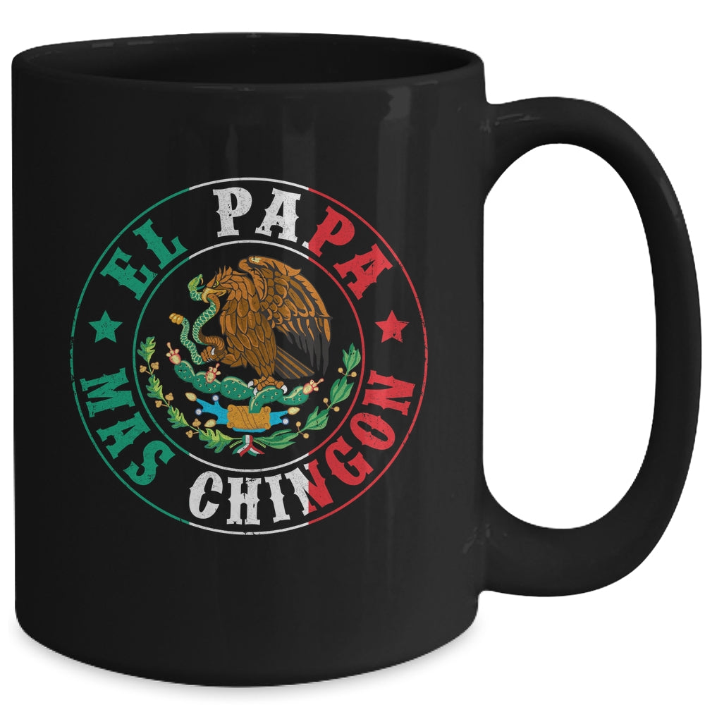 El Papa Mas Chingon Dia Del Padre Mexican Dad Father's Day Mug | siriusteestore