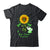 Elephant Green Ribbon Liver Cancer Awareness Sunflower Shirt & Hoodie | siriusteestore