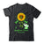 Elephant Green Ribbon Lymphoma Cancer Awareness Sunflower Shirt & Hoodie | siriusteestore