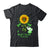 Elephant Green Ribbon Mental Health Awareness Sunflower Shirt & Hoodie | siriusteestore