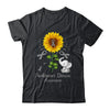 Elephant Grey Ribbon Parkinson's Disease Awareness Sunflower Shirt & Hoodie | siriusteestore