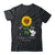 Elephant Grey Ribbon Parkinson's Disease Awareness Sunflower Shirt & Hoodie | siriusteestore