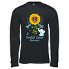 Elephant Light Blue Ribbon Prostate Cancer Awareness Sunflower Shirt & Hoodie | siriusteestore