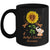 Elephant Orange Ribbon Multiple Sclerosis Awareness Sunflower Mug | siriusteestore