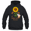 Elephant Orange Ribbon Multiple Sclerosis Awareness Sunflower Shirt & Hoodie | siriusteestore