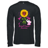 Elephant Pink Ribbon Breast Cancer Awareness Sunflower Shirt & Hoodie | siriusteestore