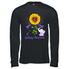 Elephant Purple Ribbon Epilepsy Awareness Sunflower Shirt & Hoodie | siriusteestore