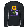 Elephant Purple Ribbon Lupus Awareness Sunflower Shirt & Hoodie | siriusteestore