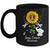 Elephant White Ribbon Lung Cancer Awareness Sunflower Mug | siriusteestore