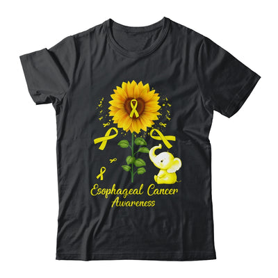 Elephant Yellow Ribbon Sarcoma Awareness Sunflower Shirt & Hoodie | siriusteestore