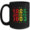 Emancipation Day Is Great 1865 Juneteenth Flag Men Women Mug | siriusteestore