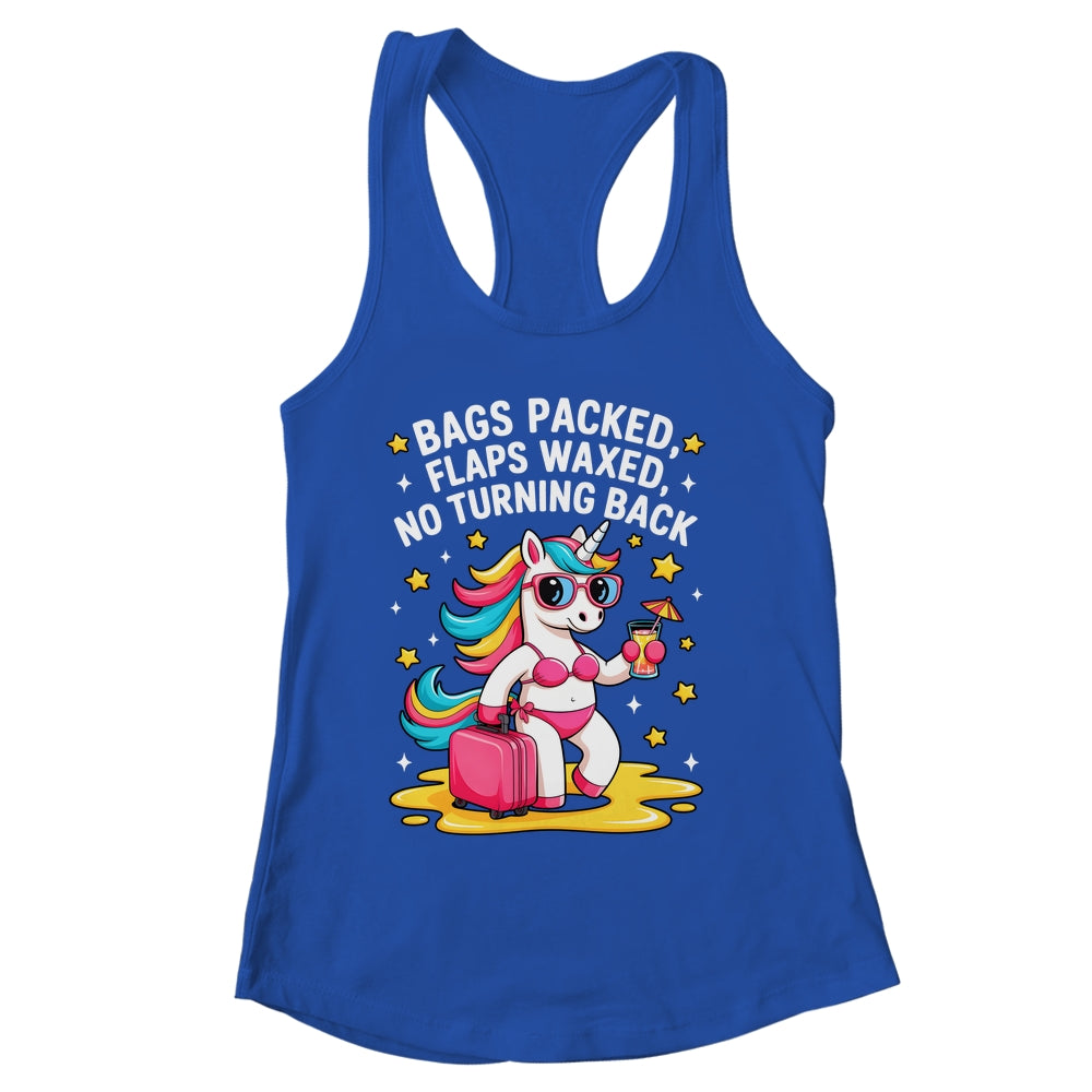 Embarrassing Funny Unicorn Vacation Travel Adult Humor Shirt & Tank Top | siriusteestore